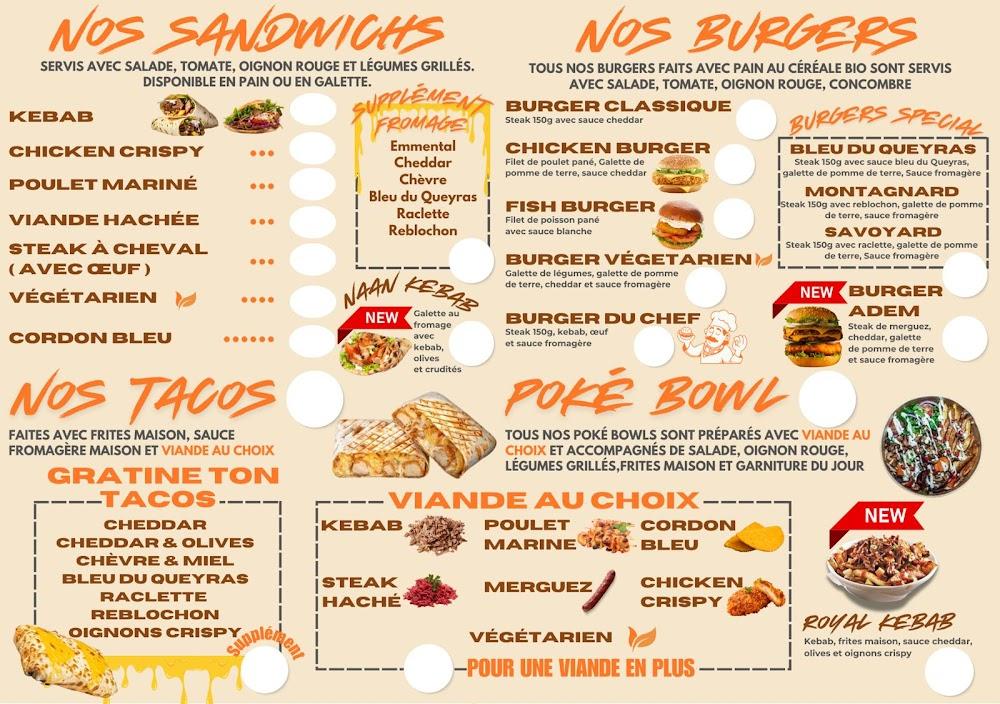 La bonne table - Menu Image 1